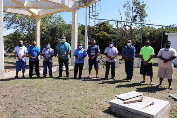 Meeting with the Xunox water board and village council