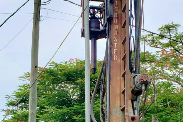 REPLACING DISTRIBUTION LINES NUEVO SAN JOSE NUEVO PALMAR