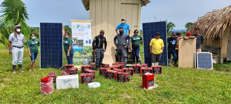Solar Panels Delivered To Graham Creek